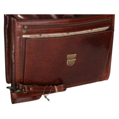 תיק לרואה חשבון מעור ברידג’ איכותי Full Grain תוצרת איטליה דגם 2016