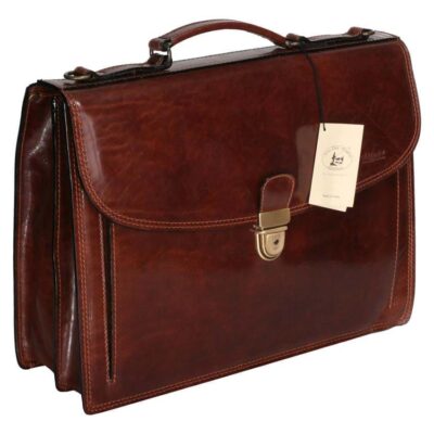 תיק לרואה חשבון מעור ברידג’ איכותי Full Grain תוצרת איטליה דגם 2016