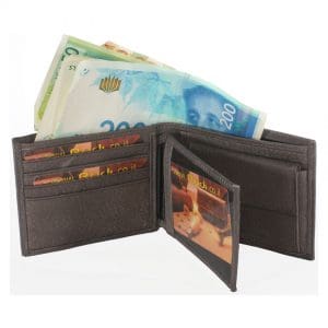 ארנק מעור לגברים