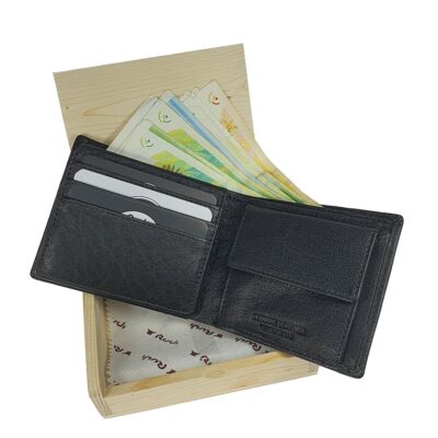 ארנק שחור לגבר