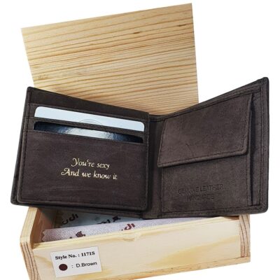 ארנק עור משובח לגבר