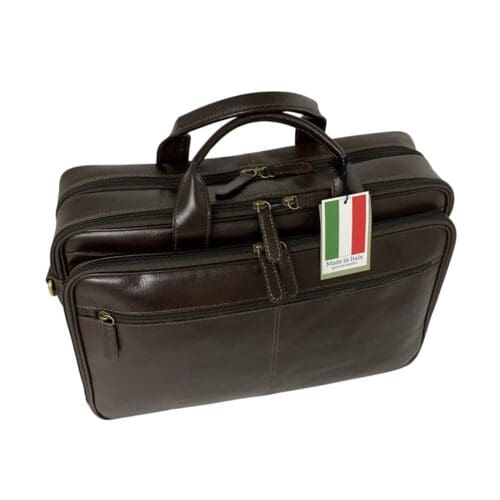 ⁦תיקי עור לגברים מעור 2095 Old Angler Italy⁩ – תמונה ⁦3⁩