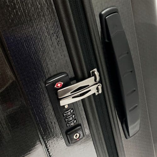 ⁦מזוודה גדולה סמסונייט 81 Samsonite Cosmolite (30 אינצ') שחור⁩ – תמונה ⁦3⁩