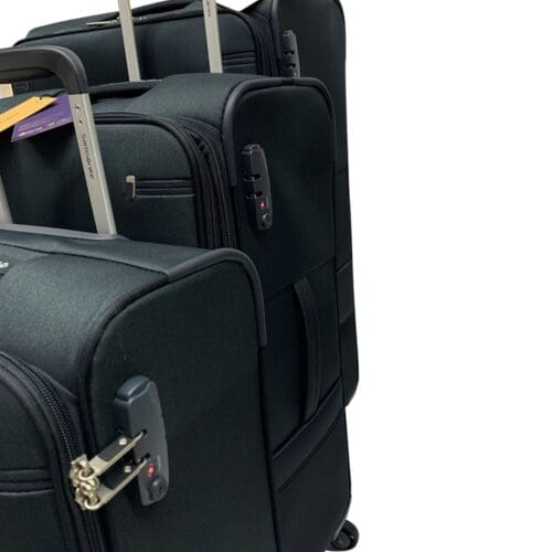 ⁦סט סמסונייט קלות משקל Samsonite שחור Base boost⁩ – תמונה ⁦5⁩