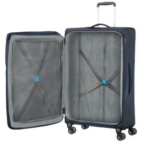 ⁦מזוודה גדולה 29" American Tourister Summerfunk כחול כהה (חברת הבת של סמסונייט) 78G41005 כחול⁩ – תמונה ⁦4⁩