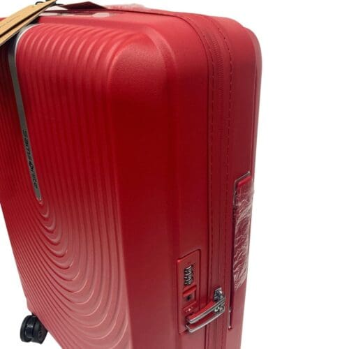 ⁦מזוודות סמסונייט - לעליה למטוס 55 - HI-FI 132800 20 אינץ' טרולי אדום קשיח⁩ – תמונה ⁦4⁩