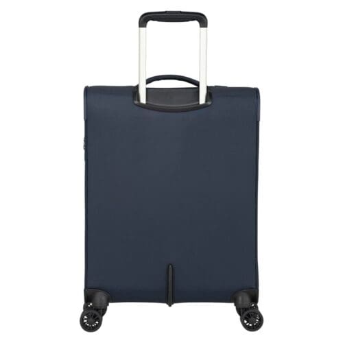 ⁦טרולי 20" American Tourister Summerfunk כחול כהה (חברת הבת של סמסונייט) 78g41003 טרולי מומלץ⁩ – תמונה ⁦7⁩