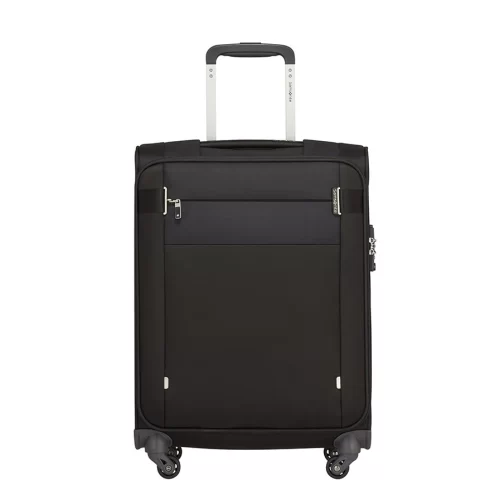 ⁦מזוודה קטנה קלת משקל סמסונייט 20" Samsonite Citybeat צבע שחור ka709003⁩ – תמונה ⁦3⁩