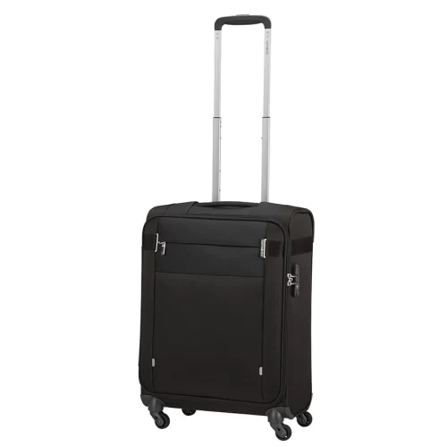 ⁦מזוודה קטנה קלת משקל סמסונייט 20" Samsonite Citybeat צבע שחור ka709003⁩ – תמונה ⁦6⁩