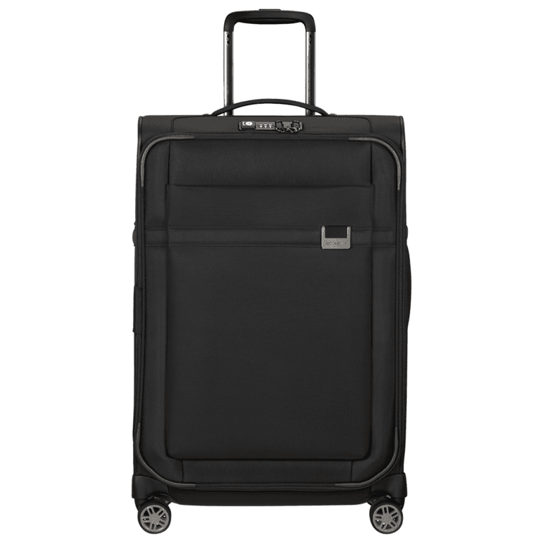 מבט צד של מזוודה קלה 24 אינצ' Samsonite Airea בינונית