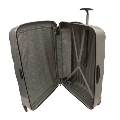 ⁦מזוודה הכי גדולה סמסונייט 86 Samsonite Cosmolite (33אינצ') PEARL⁩ – תמונה ⁦5⁩