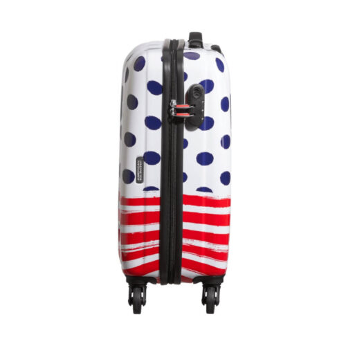 ⁦American Tourister 19C71019 - טרולי מיקי מאוס - Mickey Blue Dots⁩ – תמונה ⁦2⁩