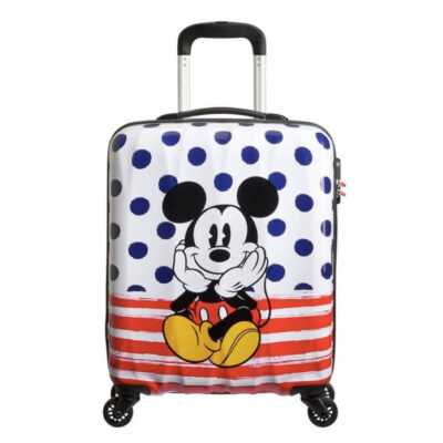 American Tourister 19C71019 - טרולי מיקי מאוס - Mickey Blue Dots