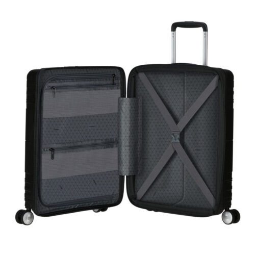 ⁦מזוודה קשיחה קטנה + מחשב American Tourister Hello 55cm mc409001⁩ – תמונה ⁦11⁩