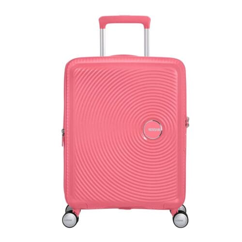 ⁦American Tourister Soundbox - סדרת הטרולים המתרחבים 32g00001 Kissed Coral⁩ – תמונה ⁦5⁩