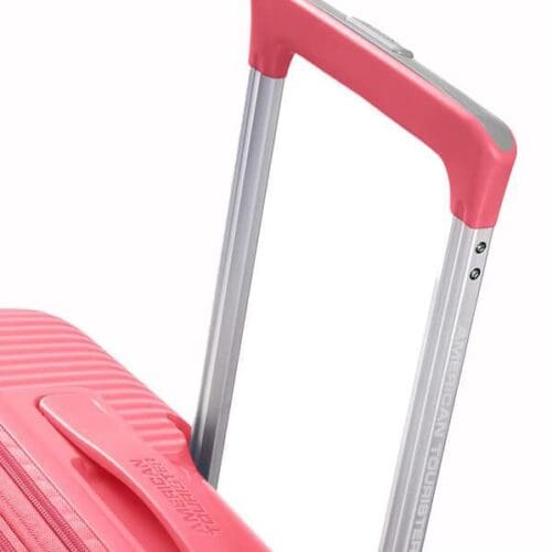 ⁦American Tourister Soundbox - סדרת הטרולים המתרחבים 32g00001 Kissed Coral⁩ – תמונה ⁦7⁩