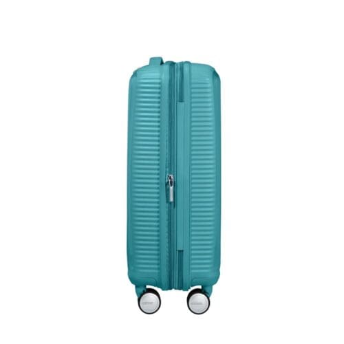 ⁦American Tourister Soundbox - טרולי טורקיז Turquoise Tonic 32G61001⁩ – תמונה ⁦3⁩