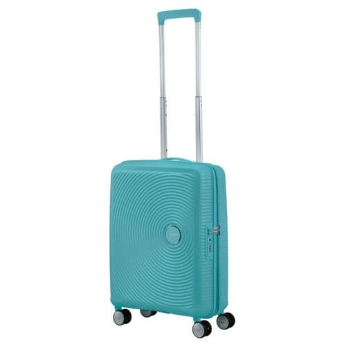 ⁦American Tourister Soundbox - טרולי טורקיז Turquoise Tonic 32G61001⁩ – תמונה ⁦4⁩
