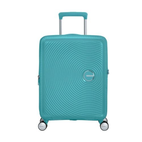 ⁦American Tourister Soundbox - טרולי טורקיז Turquoise Tonic 32G61001⁩ – תמונה ⁦5⁩