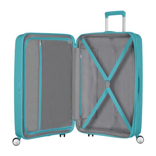 ⁦מזוודה קשיחה גדולה  78cm/"28 American Tourister Soundbox 32G21003⁩ – תמונה ⁦6⁩