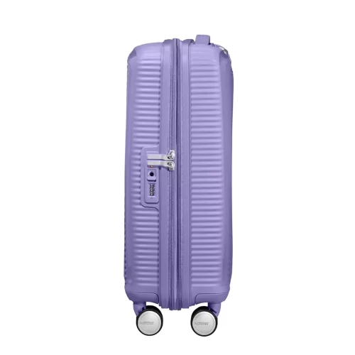 ⁦American Tourister Soundbox - סדרת הטרולים המתרחבים 32g82001 Lavender⁩ – תמונה ⁦6⁩
