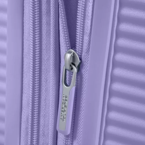 ⁦American Tourister Soundbox - סדרת הטרולים המתרחבים 32g82001 Lavender⁩ – תמונה ⁦9⁩