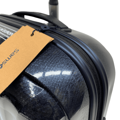 ⁦מזוודה קטנה טרולי סמסונייט Samsonite Cosmolite 55cm "20 כחול כהה⁩ – תמונה ⁦3⁩