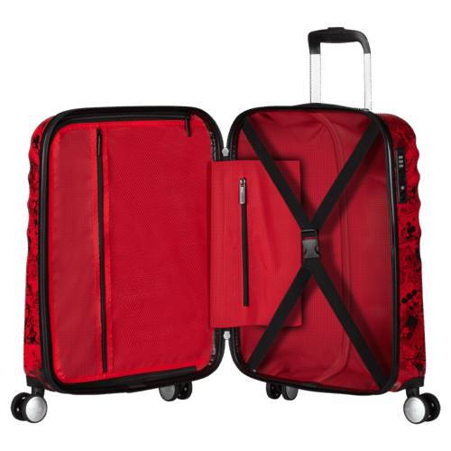 ⁦American Tourister Mickey Comics Red - טרולי Disney 31c20001⁩ – תמונה ⁦3⁩