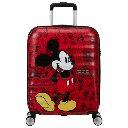 ⁦American Tourister Mickey Comics Red - טרולי Disney 31c20001⁩ – תמונה ⁦4⁩