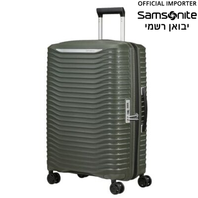 מזוודה בינונית סמסונייט Upscape 68cm (25 אינץ') - קלה, חזקה ומתרחבת