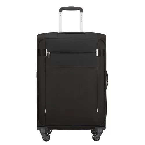 ⁦מזוודה בינונית קלת משקל סמסונייט 24" Samsonite Citybeat שחור ka709004⁩ – תמונה ⁦7⁩