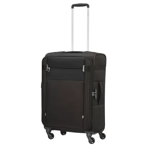 ⁦מזוודה בינונית קלת משקל סמסונייט 24" Samsonite Citybeat שחור ka709004⁩ – תמונה ⁦3⁩