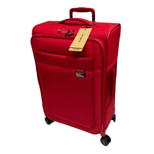 מזוודה בינונית אדומה