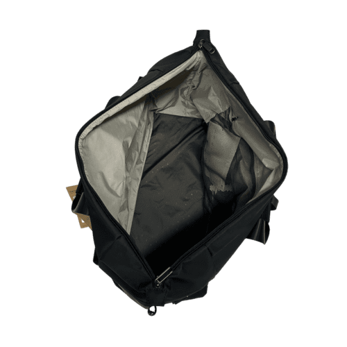 ⁦AIREA DUFFLE ביוטיקייס שחור כולל רצועה שמתלבשת על המזוודה ke009013⁩ – תמונה ⁦4⁩