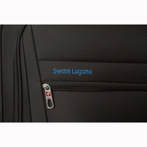 ⁦טרולי סוויס SWISS LUGANO (20") שחור⁩ – תמונה ⁦12⁩