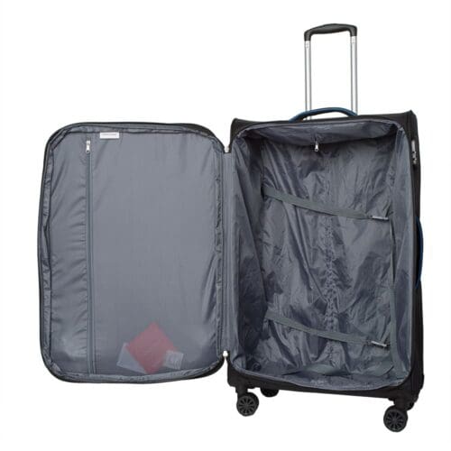 ⁦טרולי סוויס SWISS LUGANO (20") שחור⁩ – תמונה ⁦16⁩