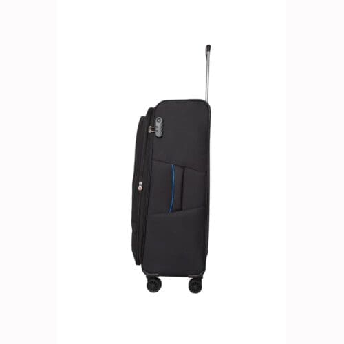 ⁦טרולי סוויס SWISS LUGANO (20") שחור⁩ – תמונה ⁦5⁩