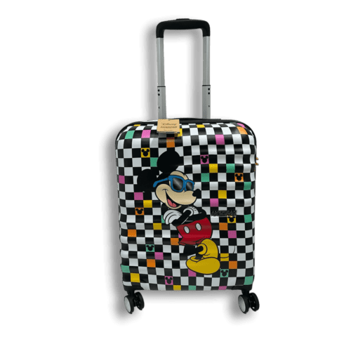 ⁦American Tourister Disney Mickey Check Mickey - טרולי Disney 31c29001⁩ – תמונה ⁦4⁩
