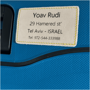 מזוודות עם חריטה אישית