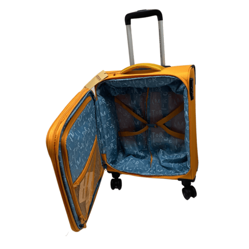 ⁦טרולי 20" American Tourister Pulsonic (חברת הבת של סמסונייט) 55cm md606001⁩ – תמונה ⁦4⁩