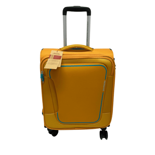 ⁦טרולי 20" American Tourister Pulsonic (חברת הבת של סמסונייט) 55cm md606001⁩ – תמונה ⁦5⁩