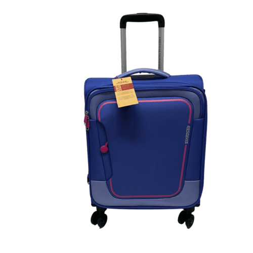 ⁦טרולי עליה למטוס American Tourister Pulsonic (חברת הבת של סמסונייט) 55cm md661001⁩ – תמונה ⁦4⁩