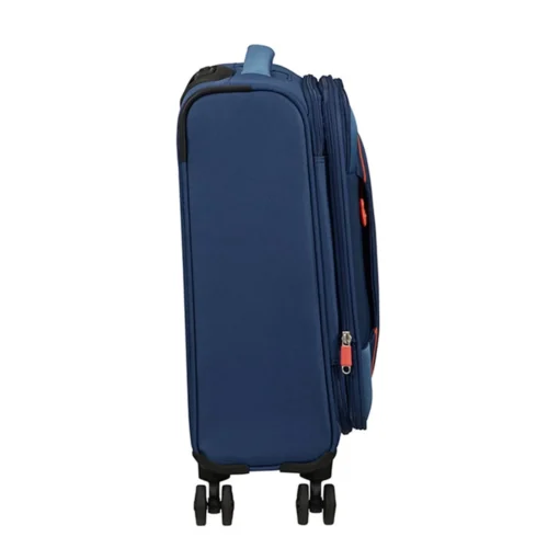 ⁦מזוודה טרולי למטוס American Tourister Pulsonic (חברת הבת של סמסונייט) 55cm md641001⁩ – תמונה ⁦3⁩