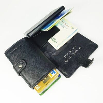 ארנק מיני (ברוס) Mini wallet (לא ניתן לשנות חריטה)
