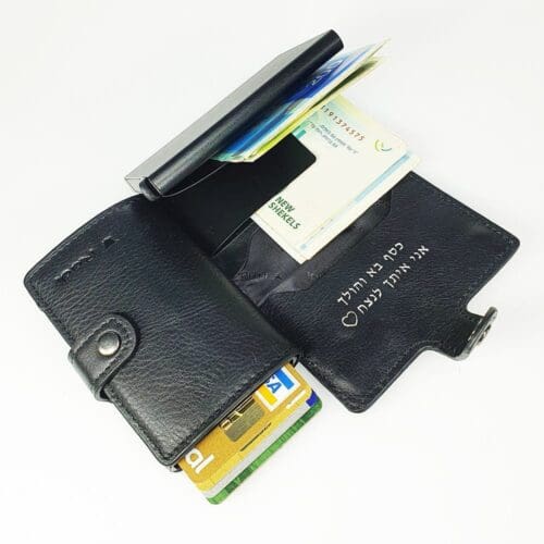 ארנק מיני (ברוס) Mini wallet (לא ניתן לשנות חריטה)