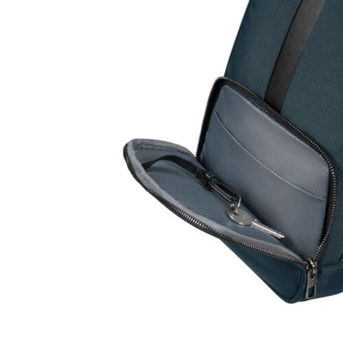 ⁦תיק אוכף כחול רצועת אלכסון Slingbag Samsonite Sacksquare פאוץ' kl501005⁩ – תמונה ⁦8⁩