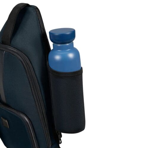 ⁦תיק אוכף כחול רצועת אלכסון Slingbag Samsonite Sacksquare פאוץ' kl501005⁩ – תמונה ⁦9⁩