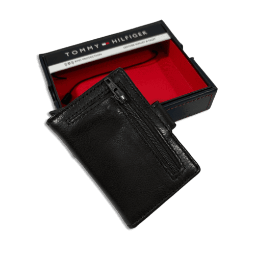 ⁦TOMMY HILFIGER ארנק כרטיסים נשלפים ארנק לגבר מעור - 100% אורגינל⁩ – תמונה ⁦6⁩