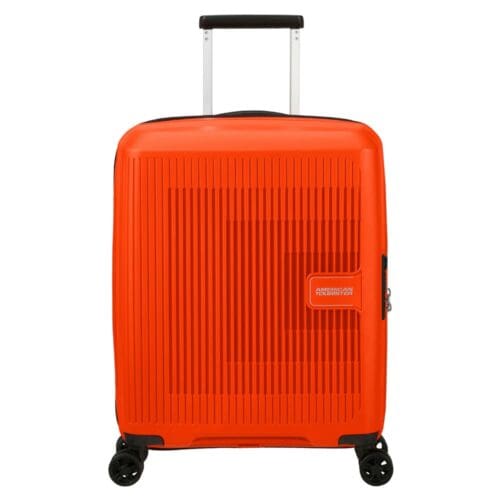 ⁦American Tourister Aerostep - טרולי אמריקן טוריסטר כתום md896001⁩ – תמונה ⁦3⁩