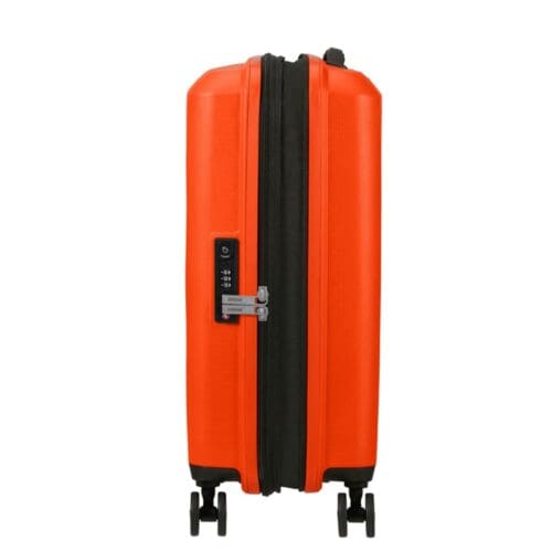 ⁦American Tourister Aerostep - טרולי אמריקן טוריסטר כתום md896001⁩ – תמונה ⁦5⁩